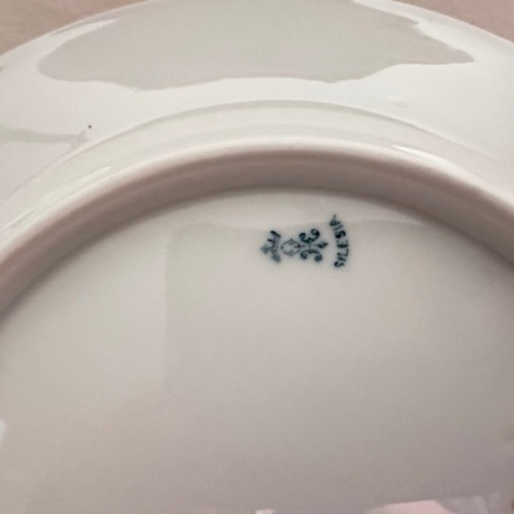 Vintage Porcelain Plate - Picture 6 of 7
